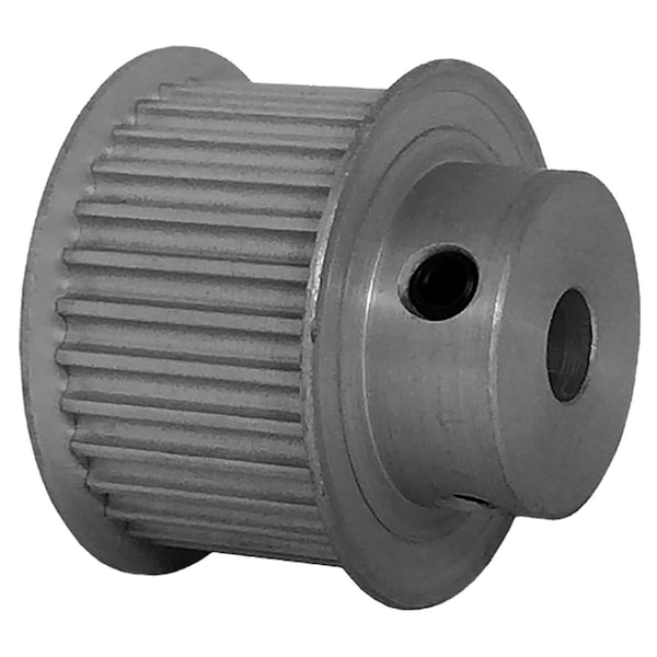 B&B Manufacturing 30-3P15-6FA3, Timing Pulley, Aluminum, Clear Anodized, 30-3P15-6FA3 - main
